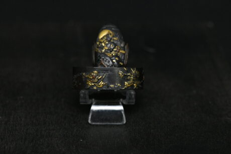 Fuchi kashira shakudo scene