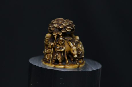 Netsuke Shichifukujin ivory