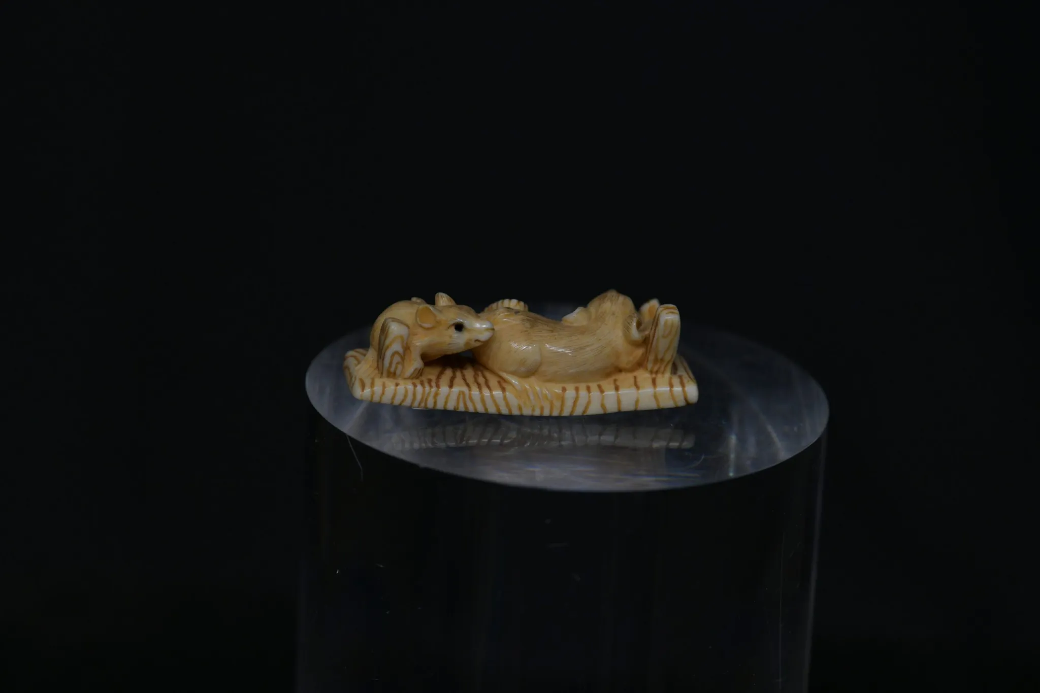 Netsuke rats ivory