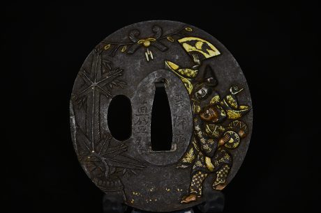 Marugata iron tsuba new year NBTHK hozon