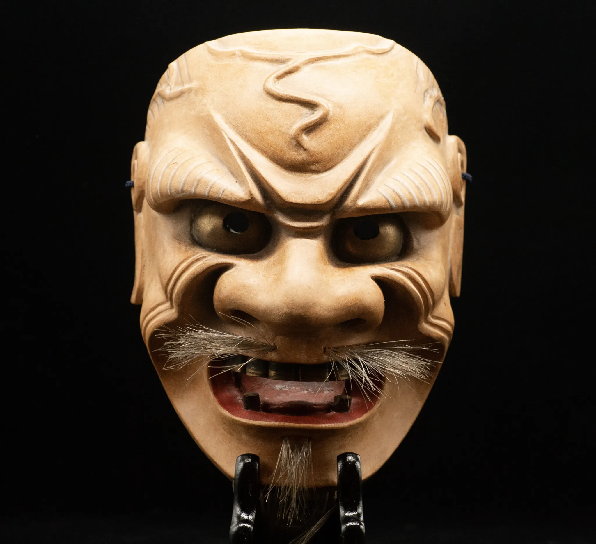 Noh mask Beshimi Akujo