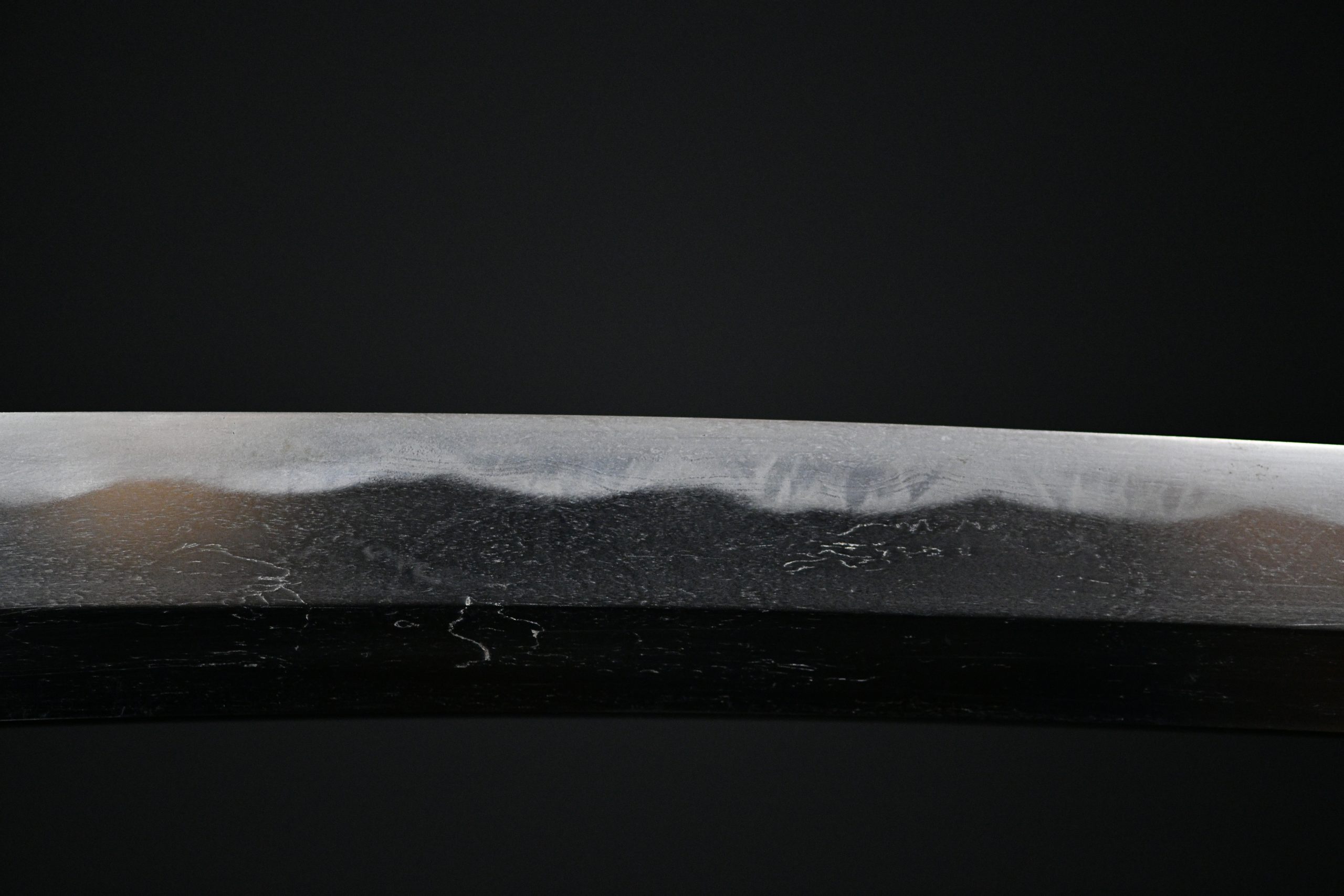 Nihonto katana in koshirae and shirasaya "Sue-Bizen School" with NBTHK Hozon certificate