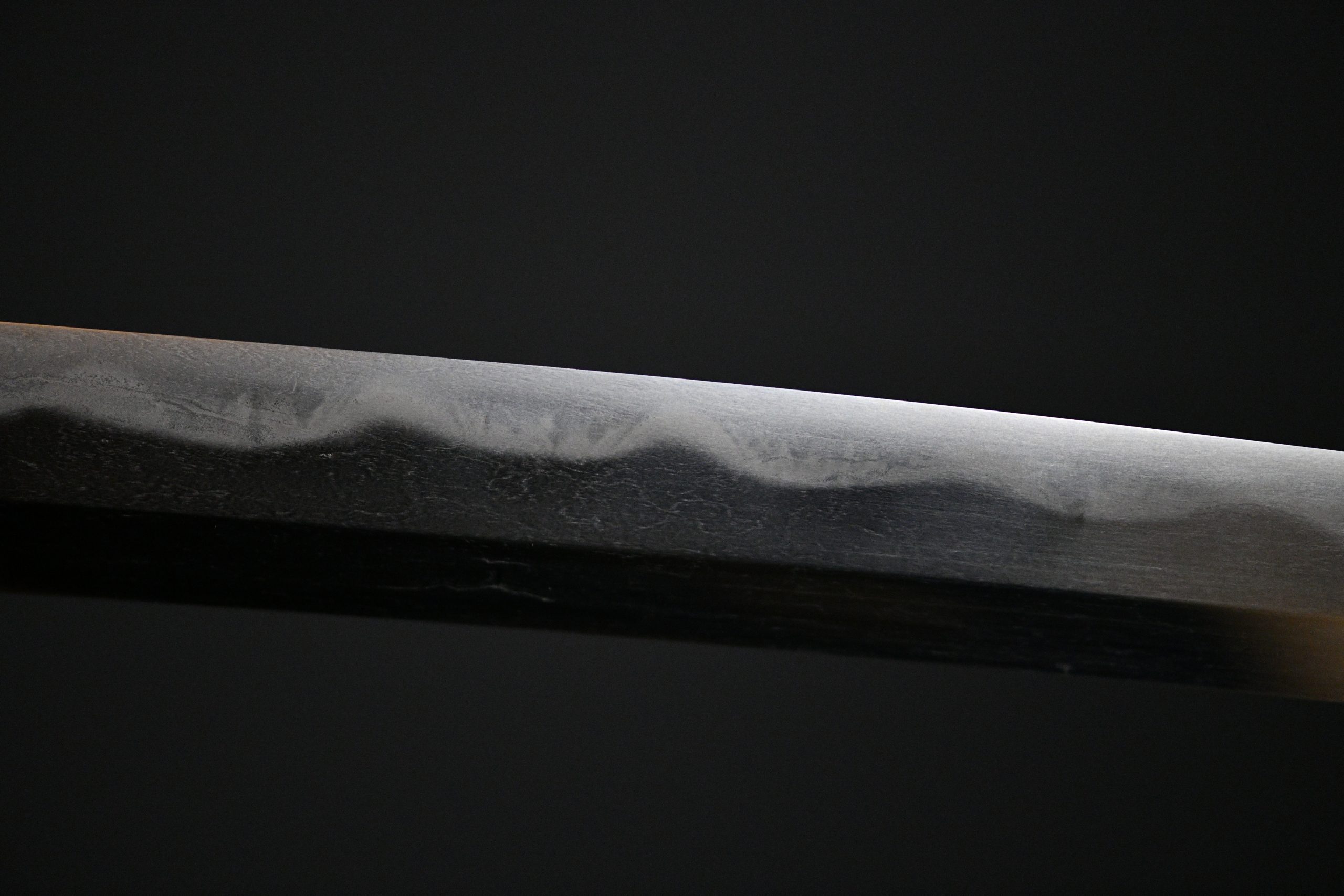 Nihonto katana in koshirae and shirasaya "Sue-Bizen School" with NBTHK Hozon certificate