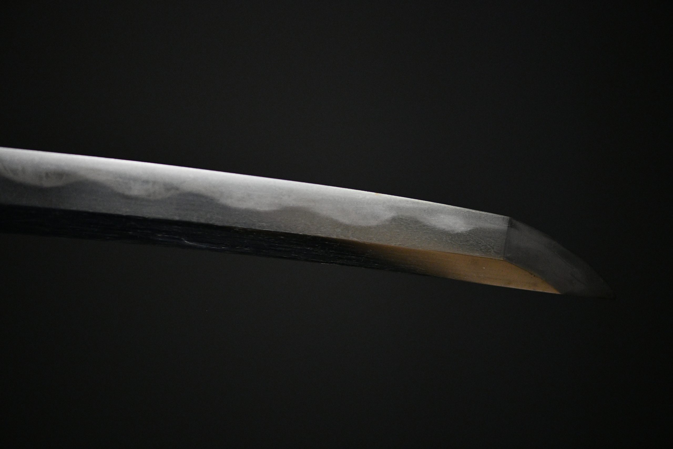 Nihonto katana in koshirae and shirasaya "Sue-Bizen School" with NBTHK Hozon certificate