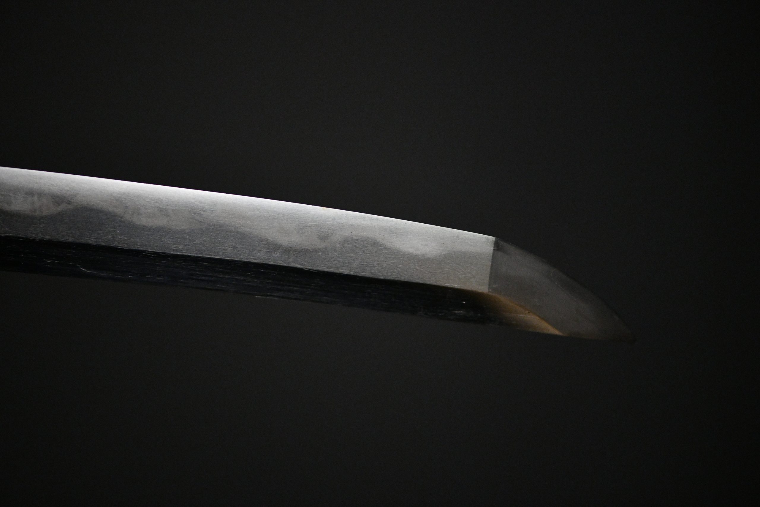 Nihonto katana in koshirae and shirasaya "Sue-Bizen School" with NBTHK Hozon certificate