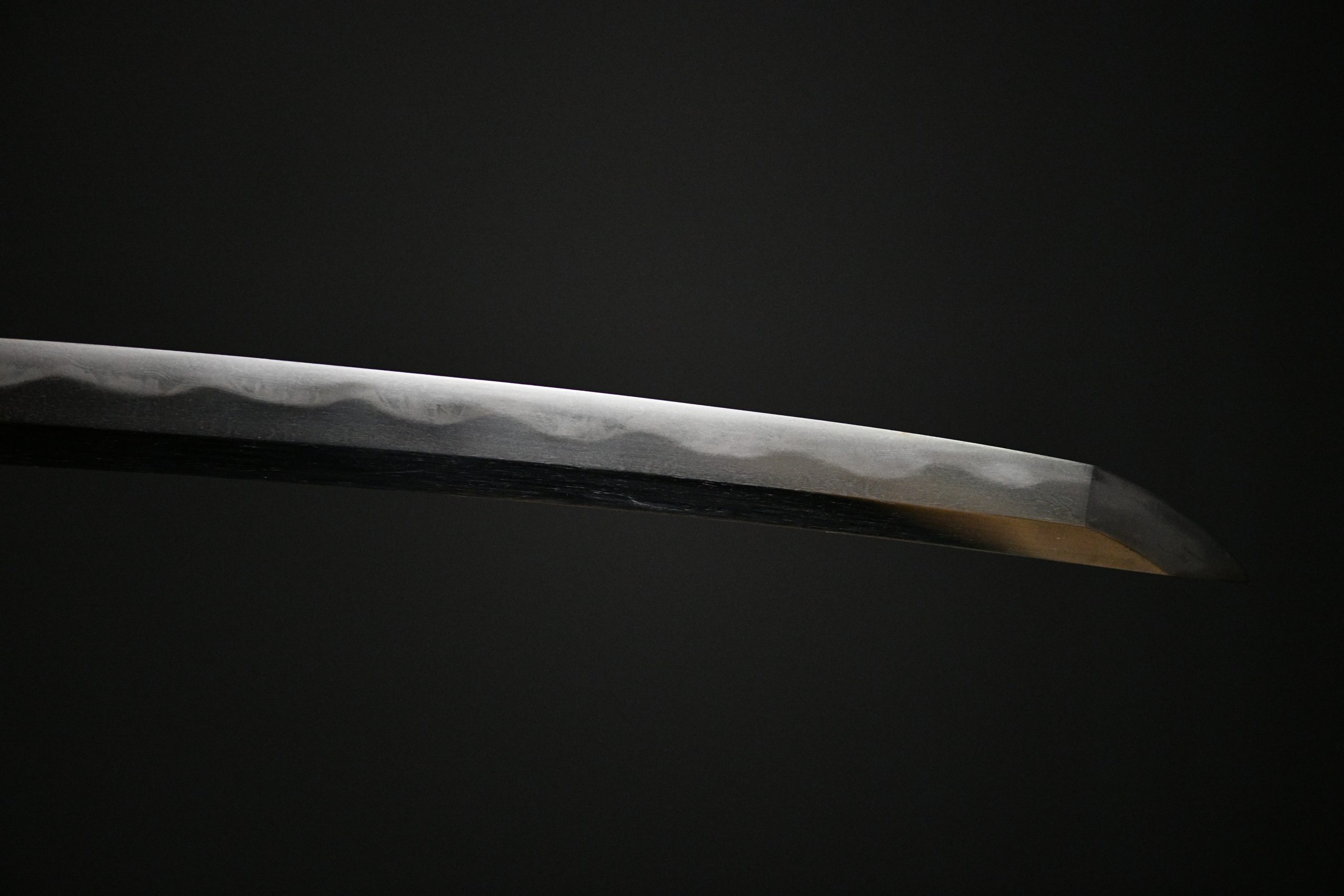 Nihonto katana in koshirae and shirasaya "Sue-Bizen School" with NBTHK Hozon certificate