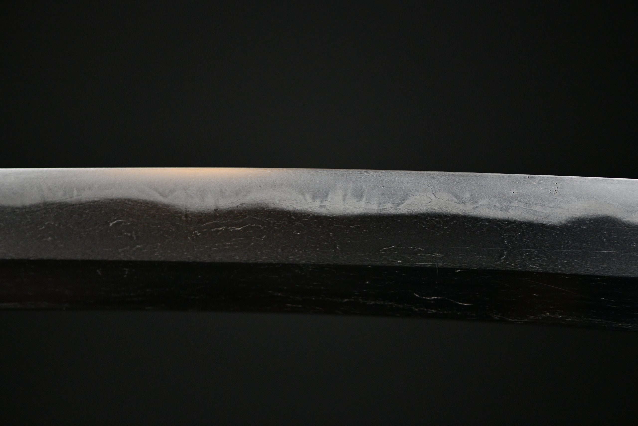 Nihonto katana in koshirae and shirasaya "Sue-Bizen School" with NBTHK Hozon certificate