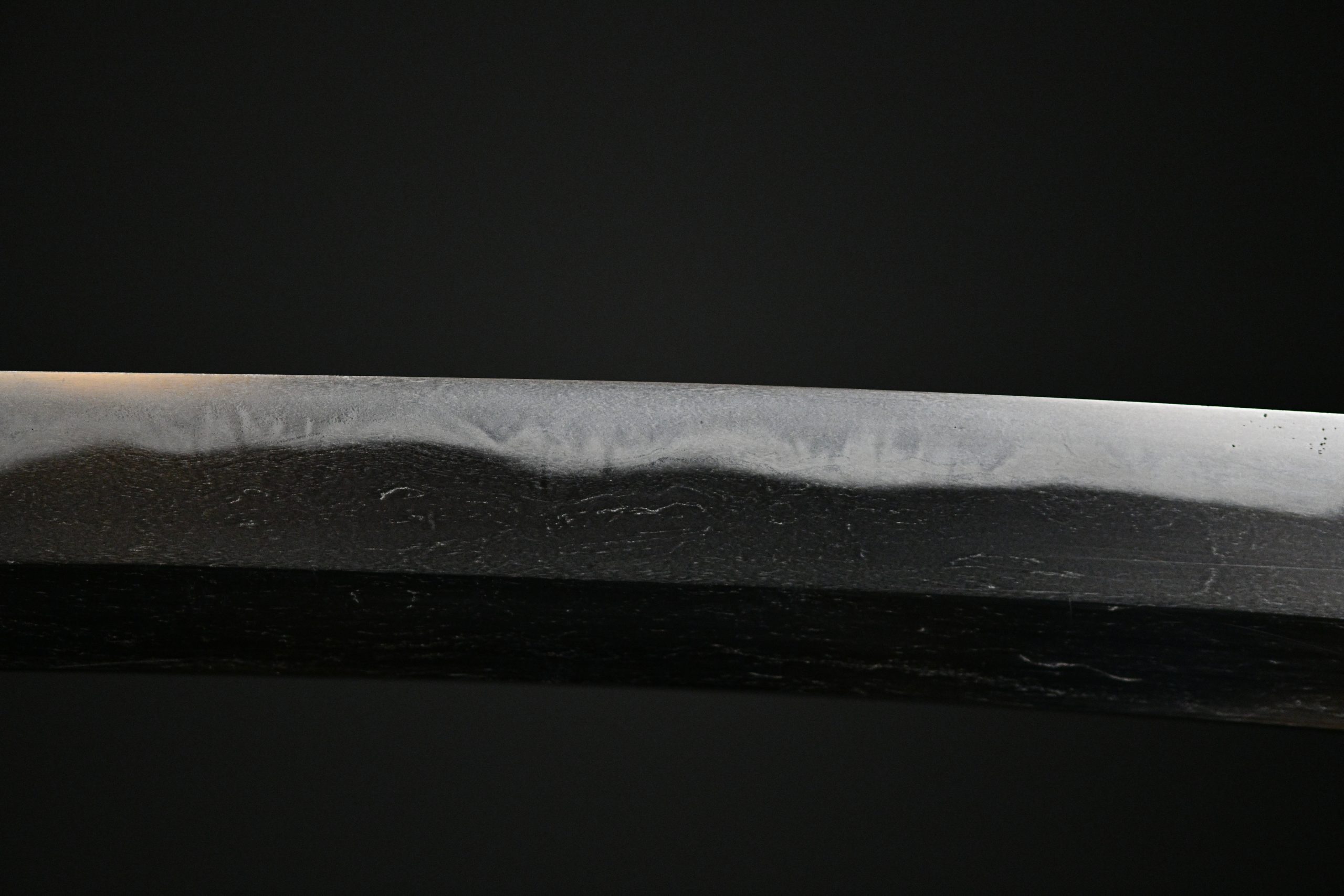 Nihonto katana in koshirae and shirasaya "Sue-Bizen School" with NBTHK Hozon certificate