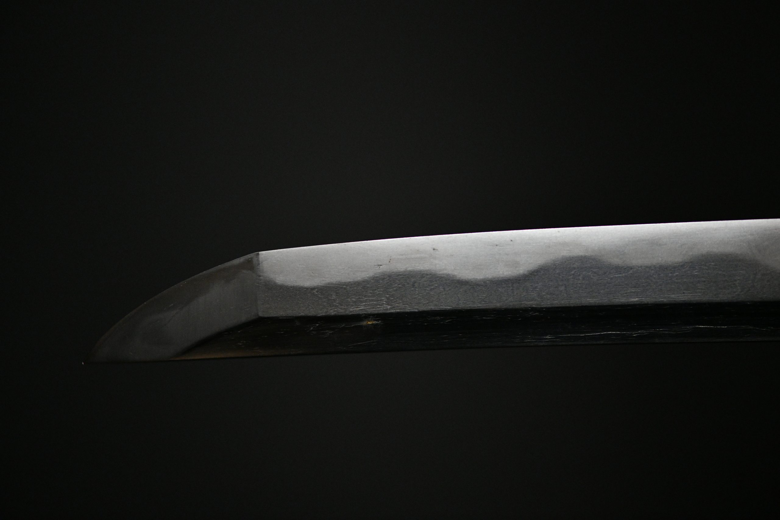 Nihonto katana in koshirae and shirasaya "Sue-Bizen School" with NBTHK Hozon certificate