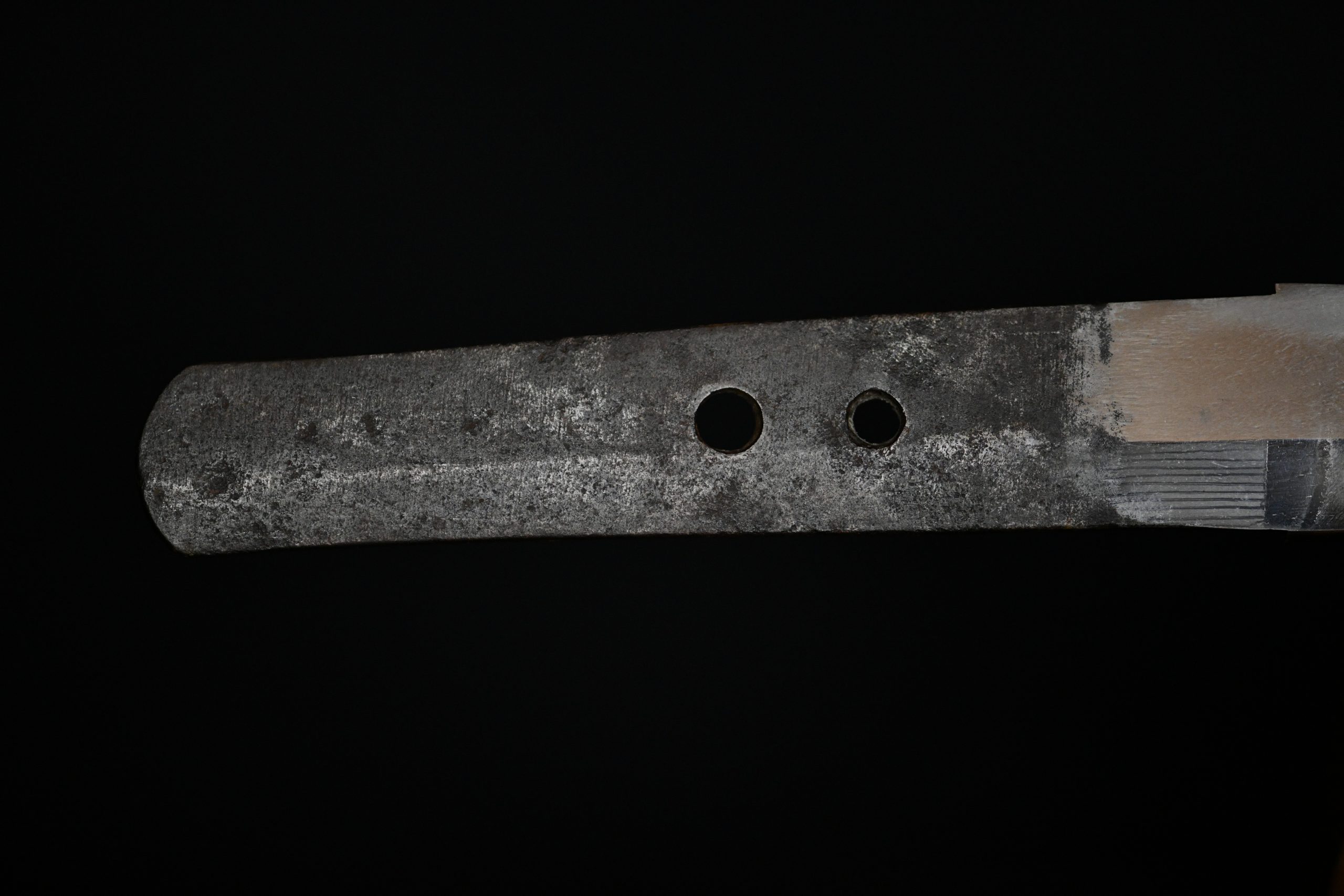 Nihonto katana in koshirae and shirasaya "Sue-Bizen School" with NBTHK Hozon certificate