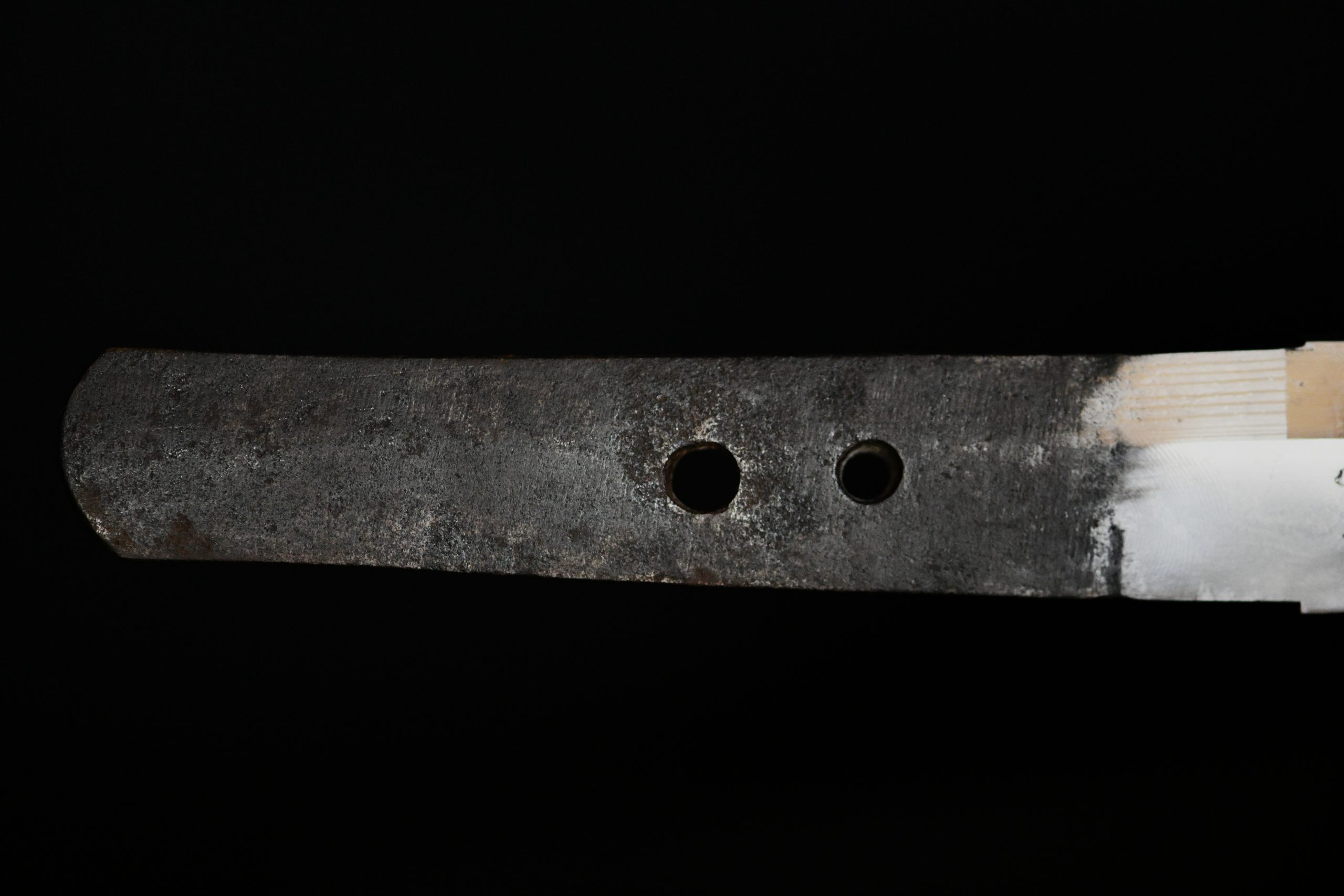 Nihonto katana in koshirae and shirasaya "Sue-Bizen School" with NBTHK Hozon certificate