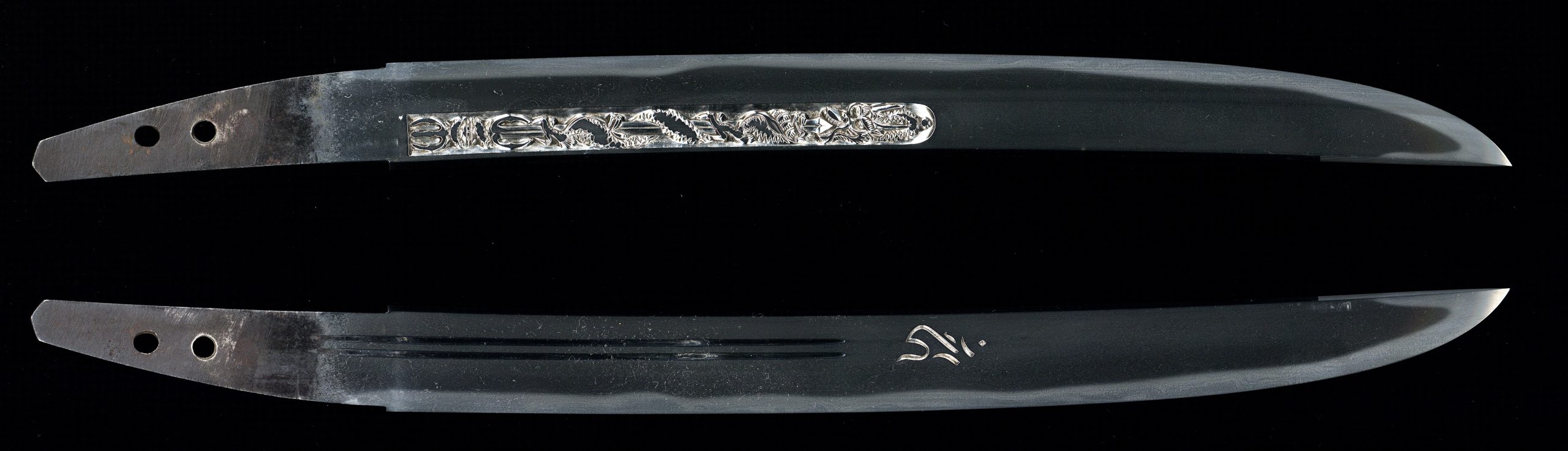 Nihonto tanto Tonbo for sale horimono hozon NBTHK