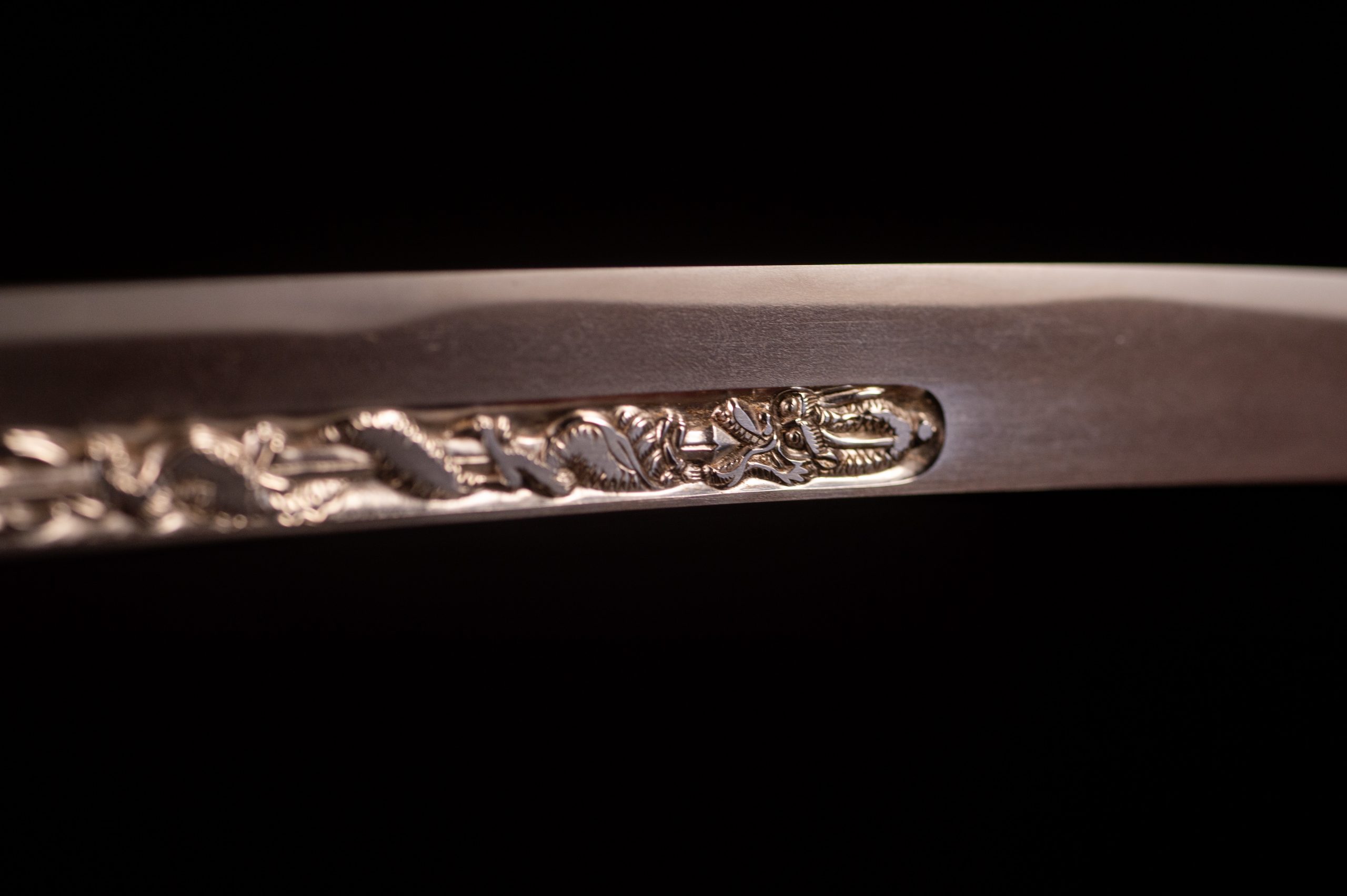 Nihonto tanto Tonbo for sale horimono hozon NBTHK