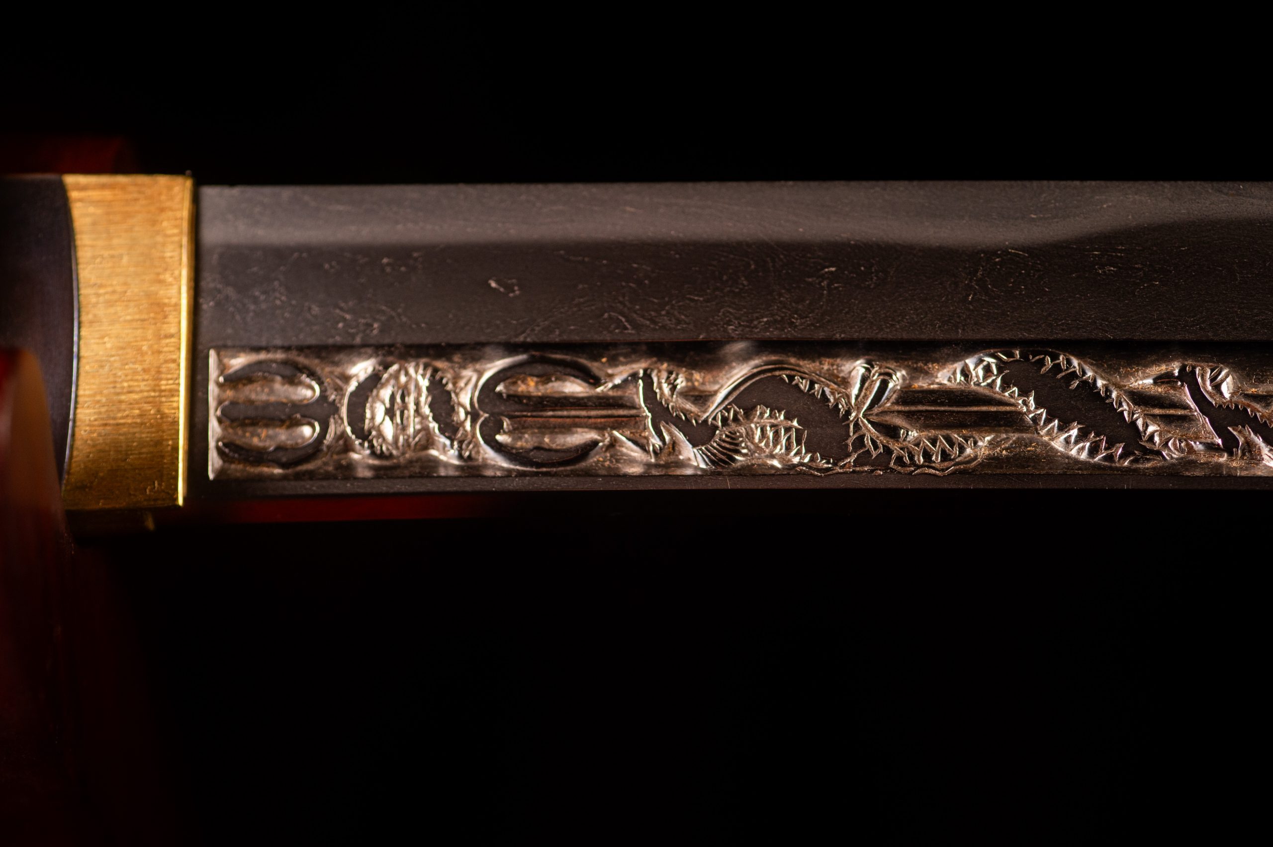 Nihonto tanto Tonbo for sale horimono hozon NBTHK