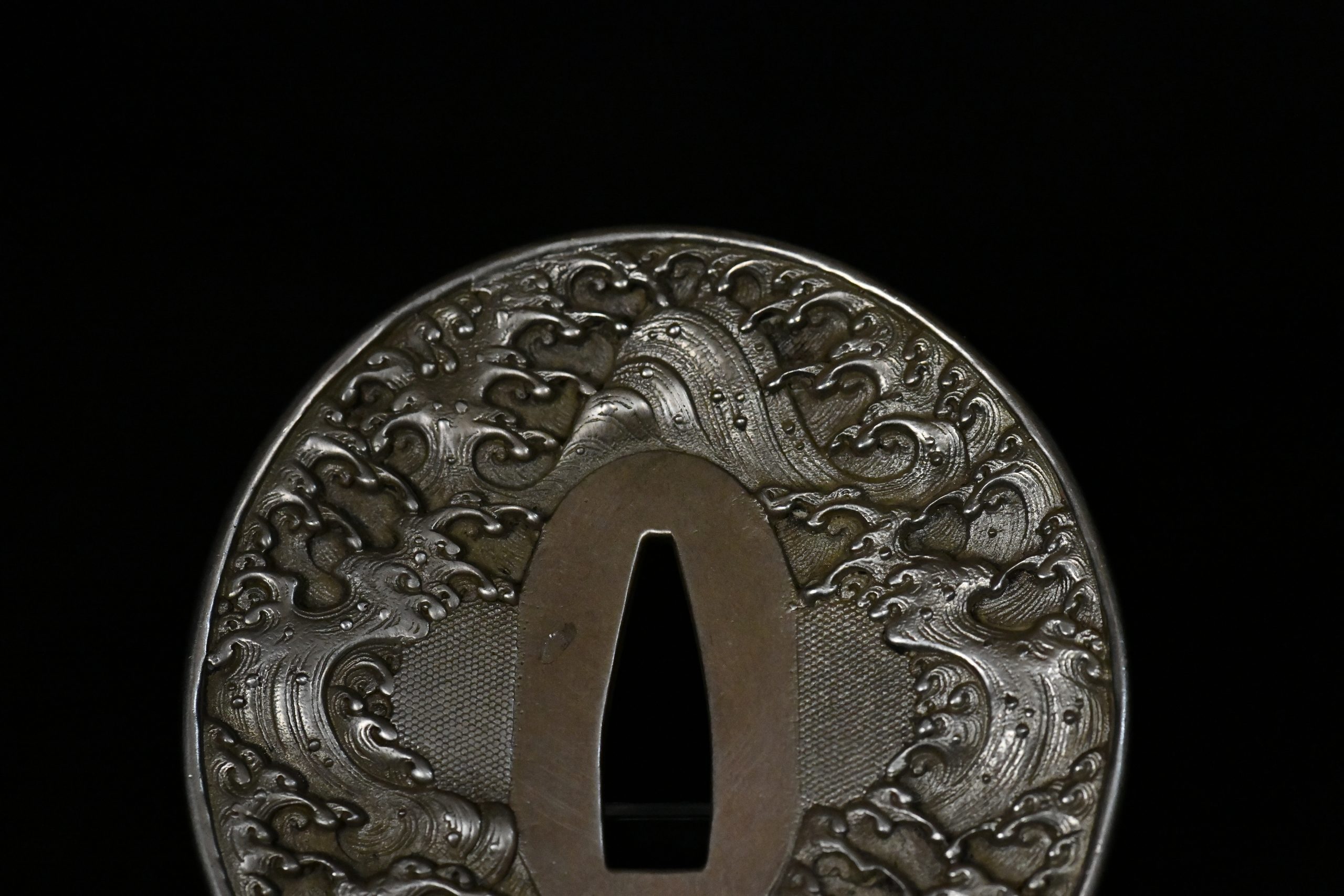 Silver tsuba for sale