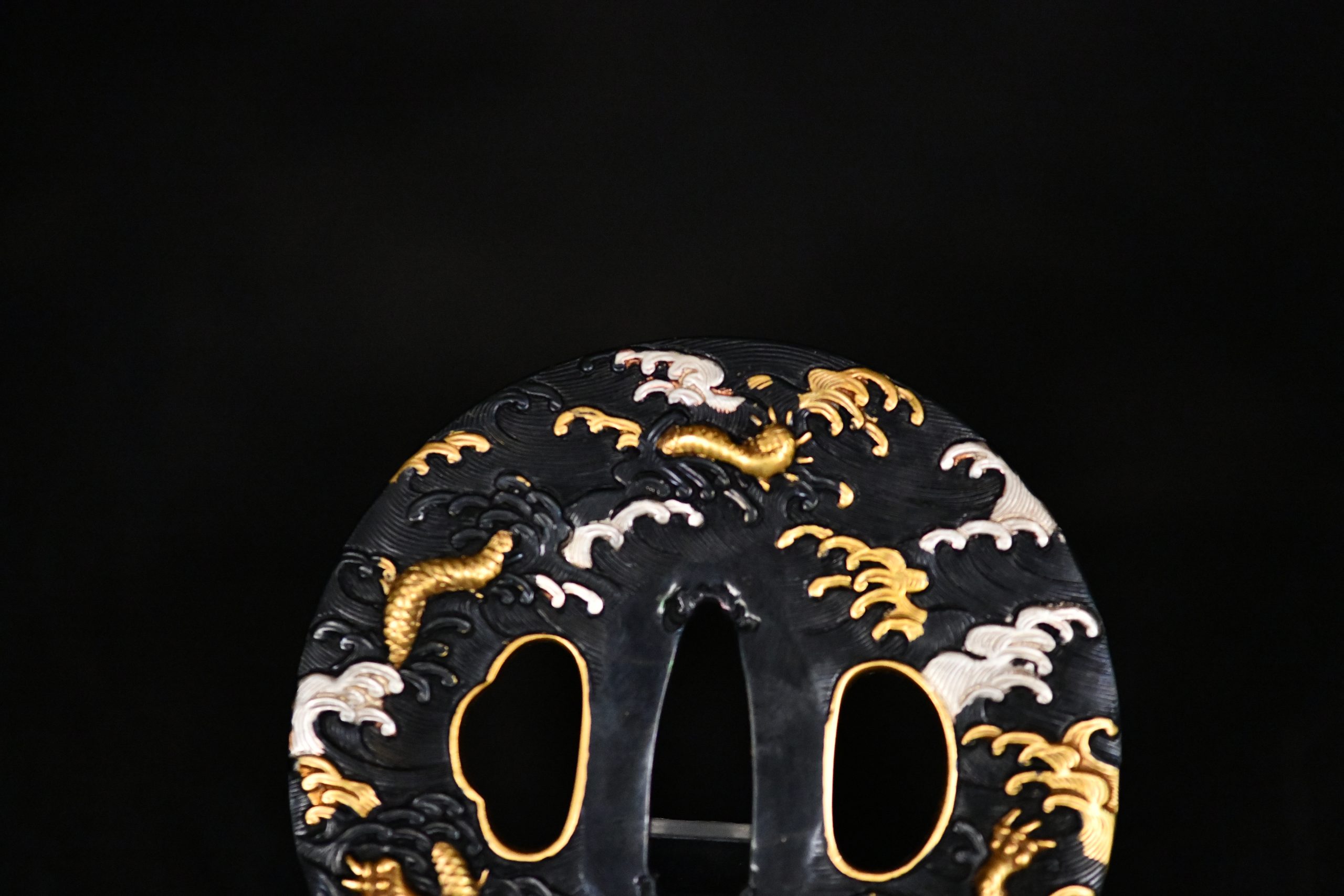 Dragon tsuba a vendre