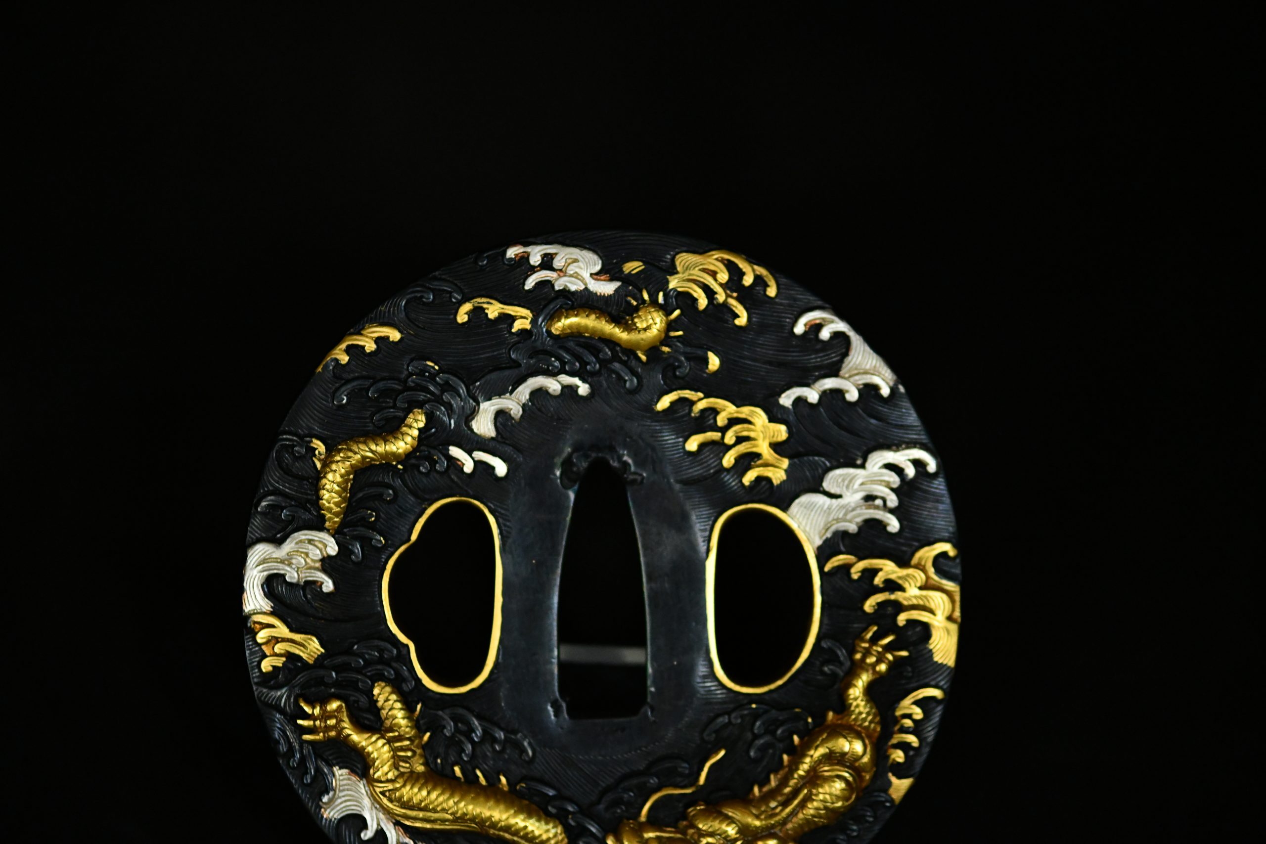 Dragon tsuba a vendre